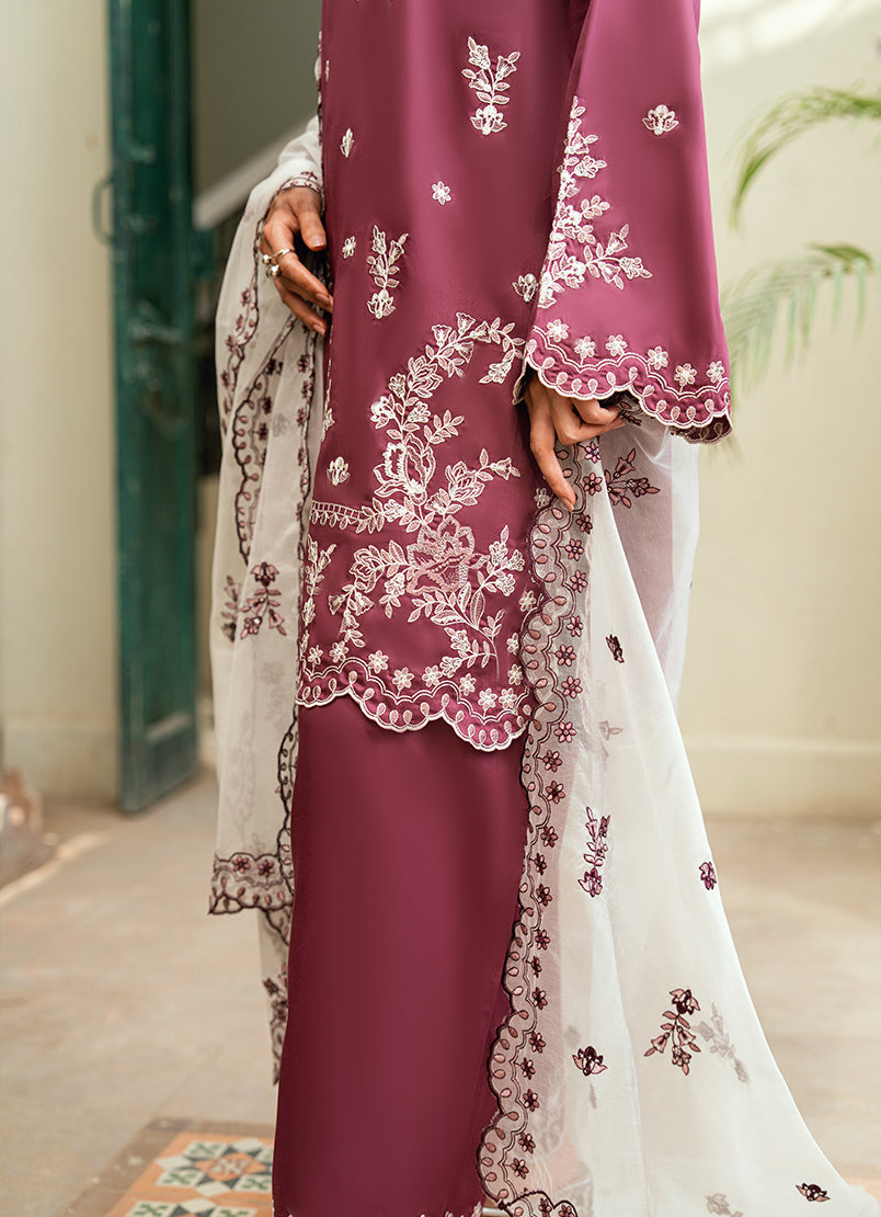 Embroidered 3 PC Suit