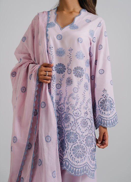 3 PC Embroidered Suit