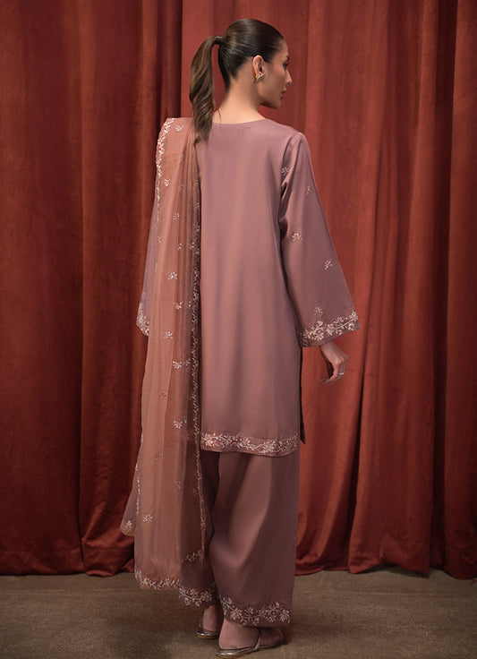 3 PC Embroidered Suit