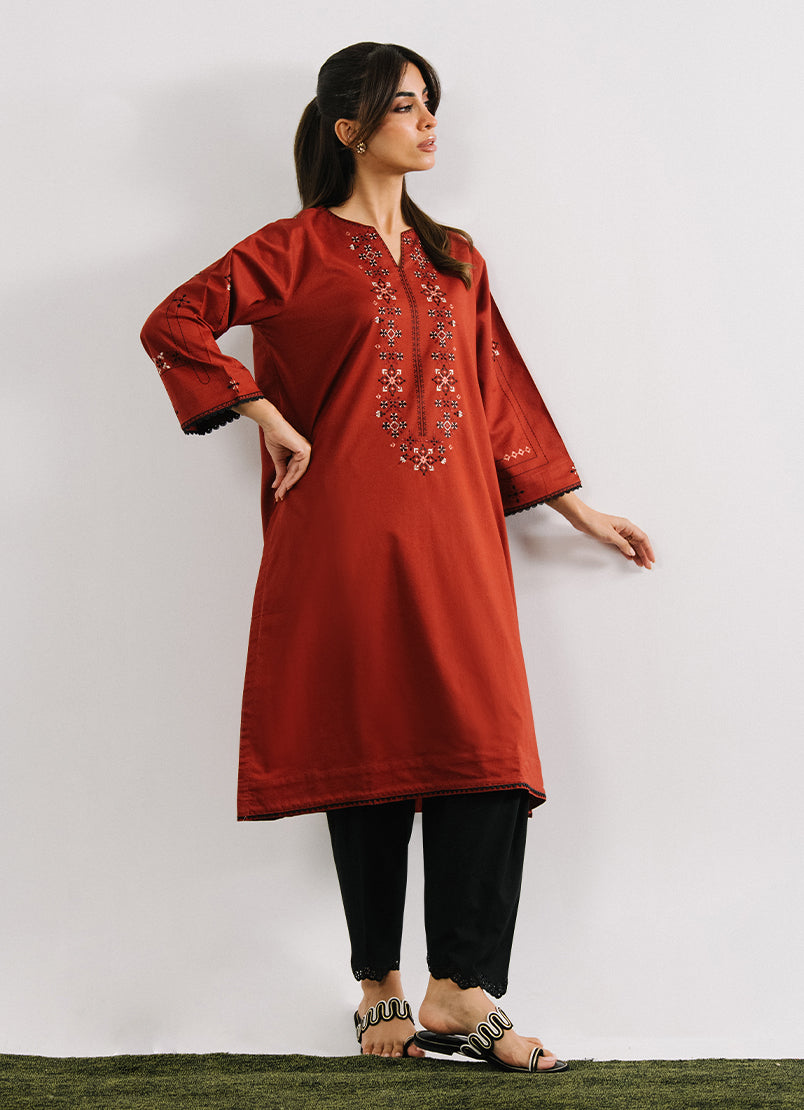 Embroidered Kurta