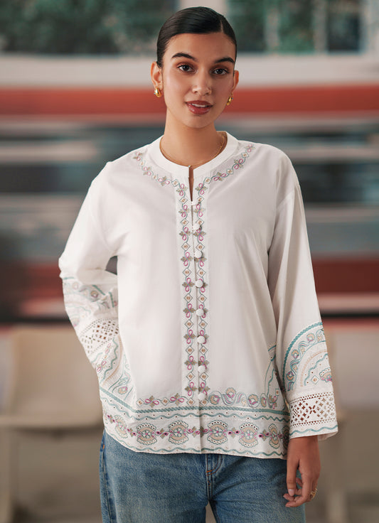 Embroidered Top