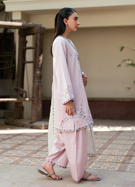 Embroidered 3 PC Suit