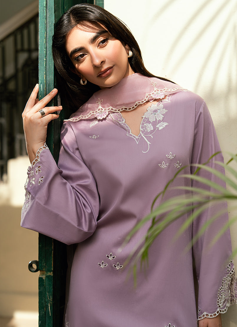 Embroidered 3 PC Suit
