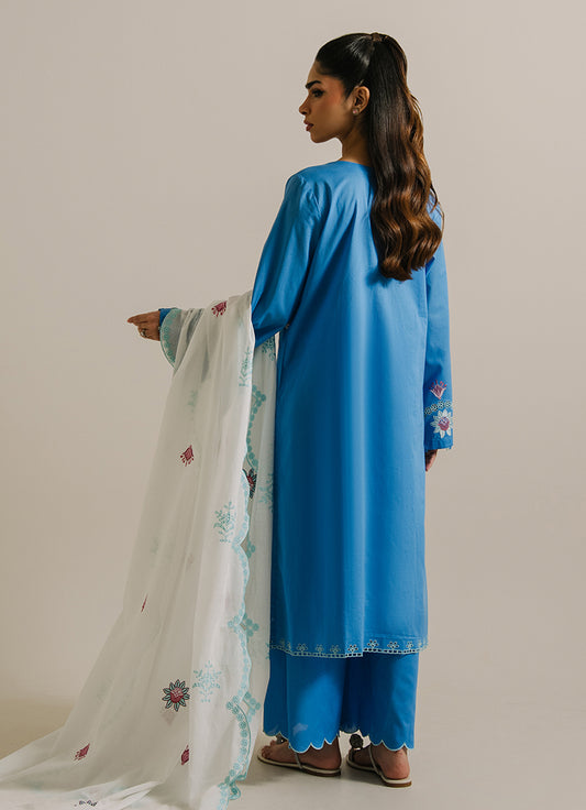 3PC Embroidered Suit