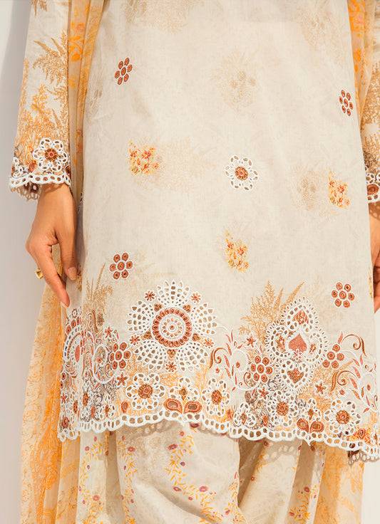 Embroidered 3 PC Suit