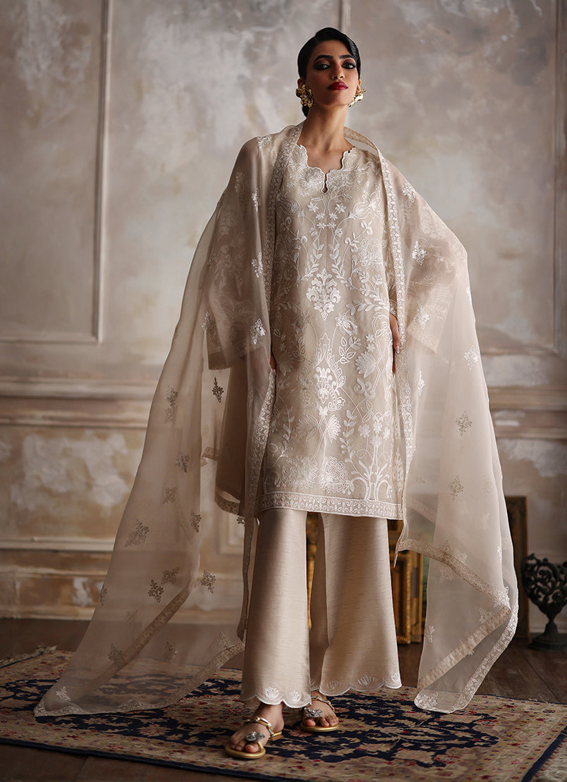 3 PC Embroidered Suit