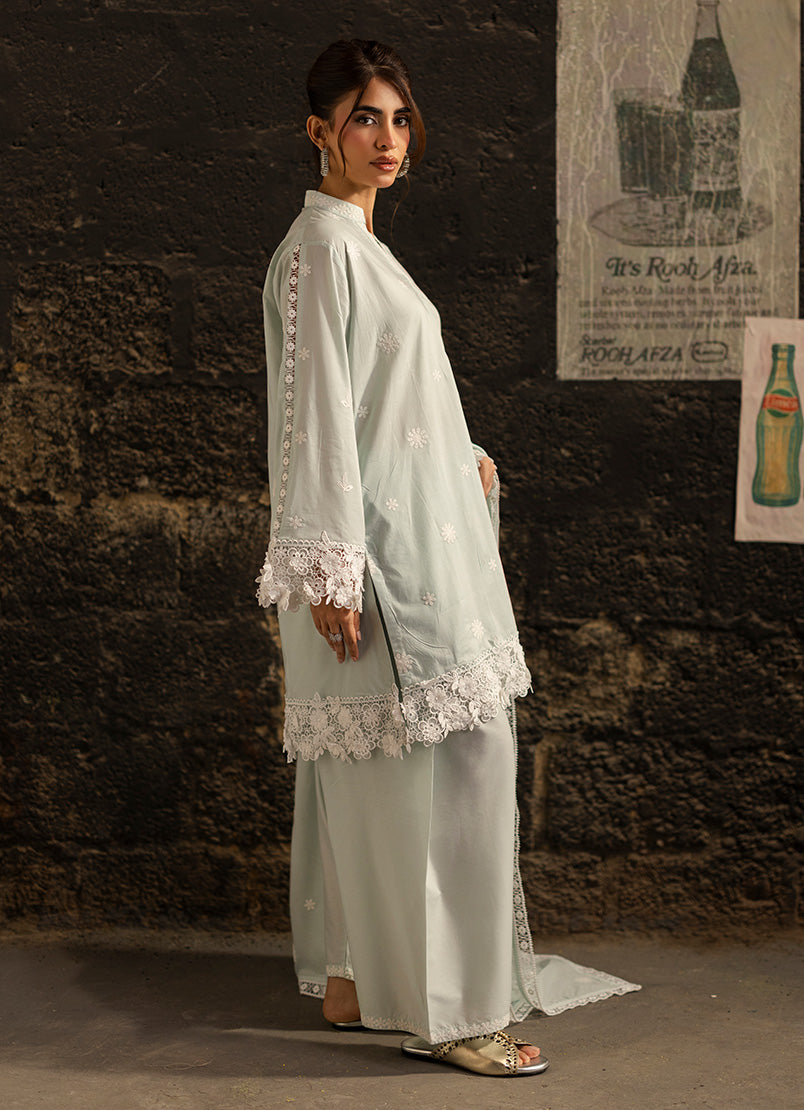 Embroidered 3 PC Suit