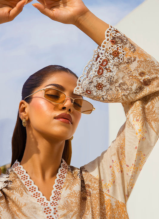 Embroidered 3 PC Suit