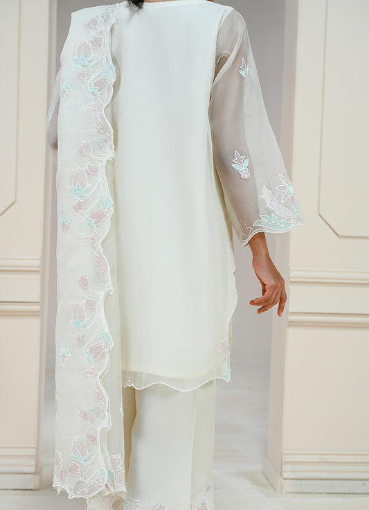 Embroidered 3 PC Suit