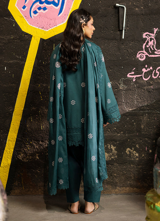 Embroidered 3 PC Suit