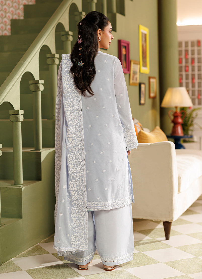 Embroidered 3 PC Suit