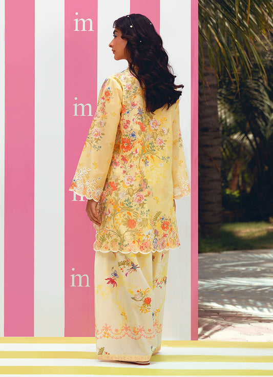 Printed Embroidered CO-ORD Set