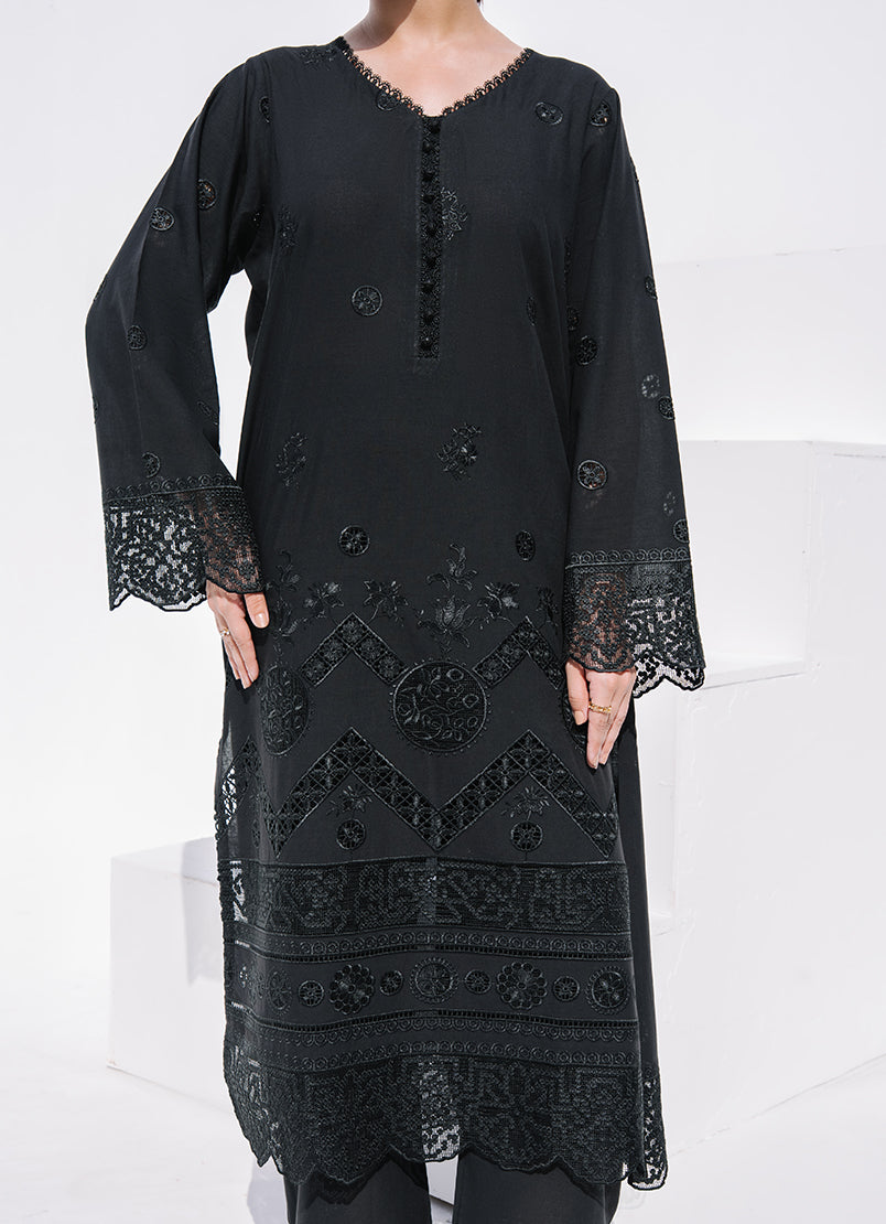 Embroidered 3 PC Suit
