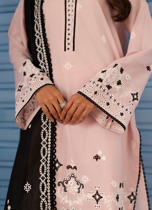 Embroidered 3 PC Suit