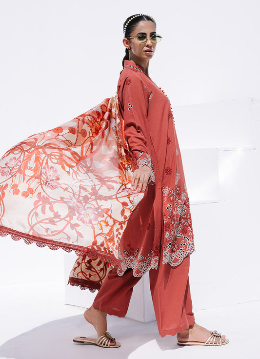 Embroidered 3 PC Suit