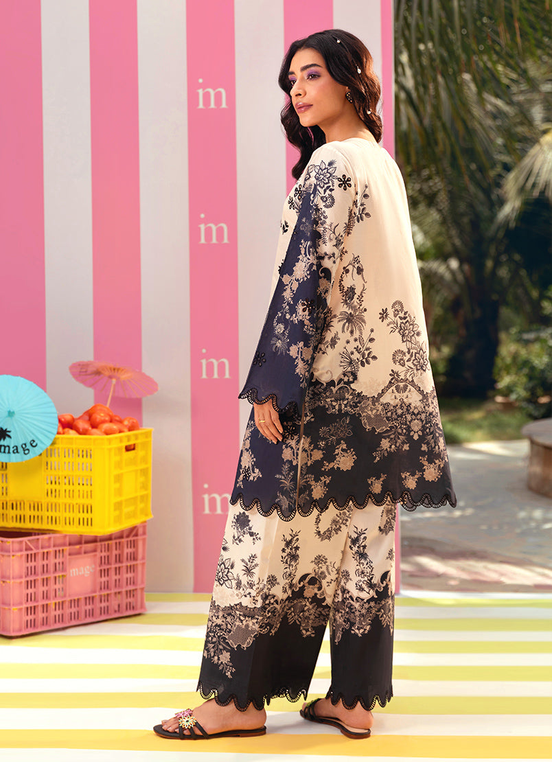 Printed Embroidered CO-ORD Set