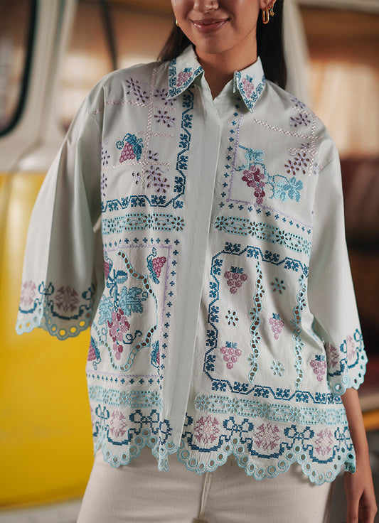 Embroidered Top