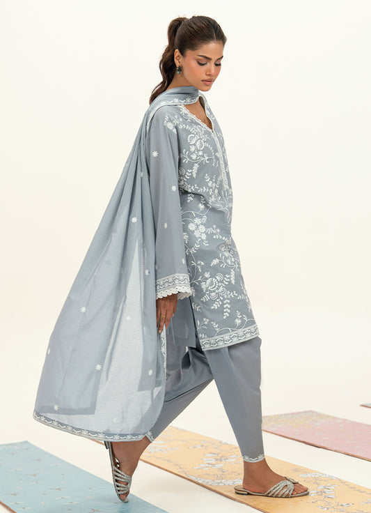 Embroidered 3 PC Suit