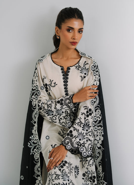 3 PC Embroidered Suit