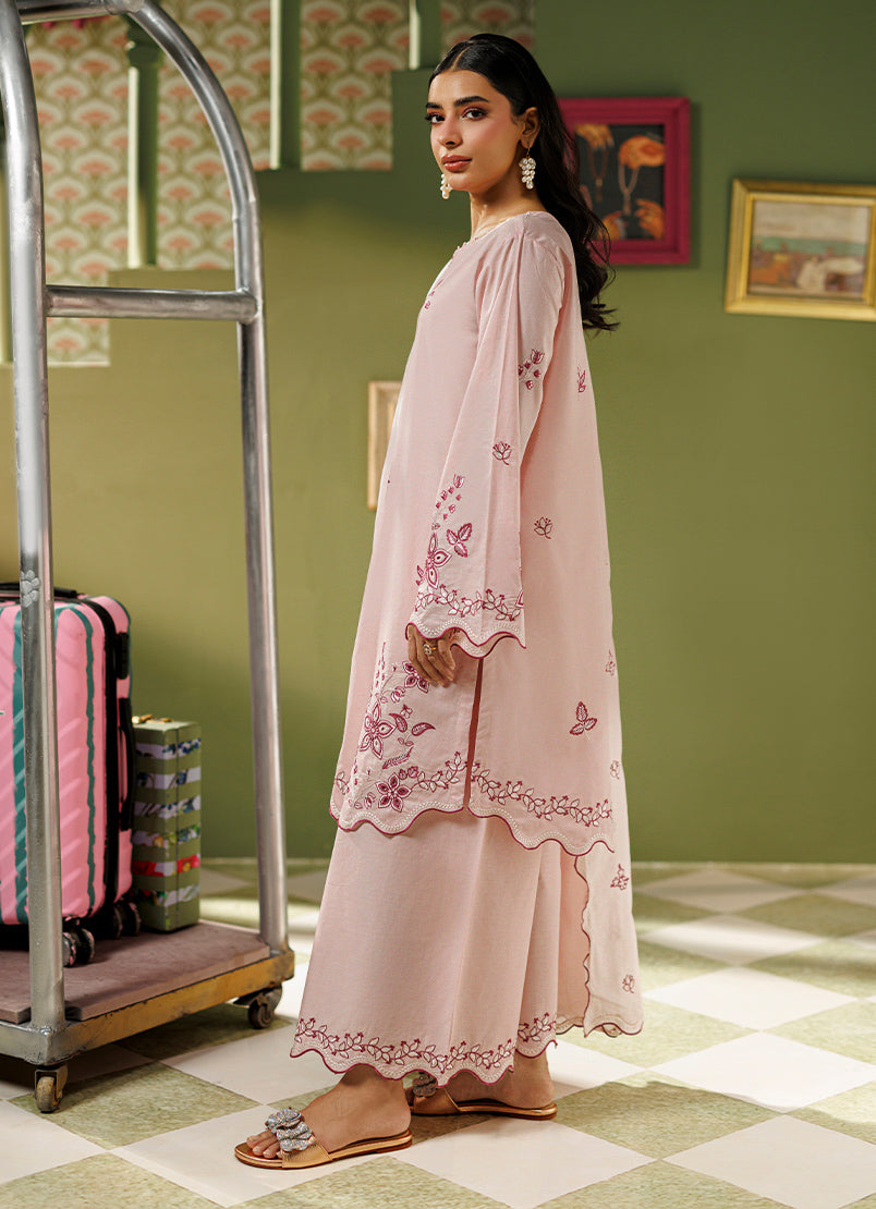 Embroidered 3 PC Suit