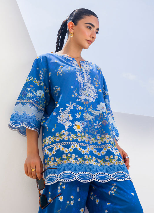 Printed Embroidered CO-ORD Set