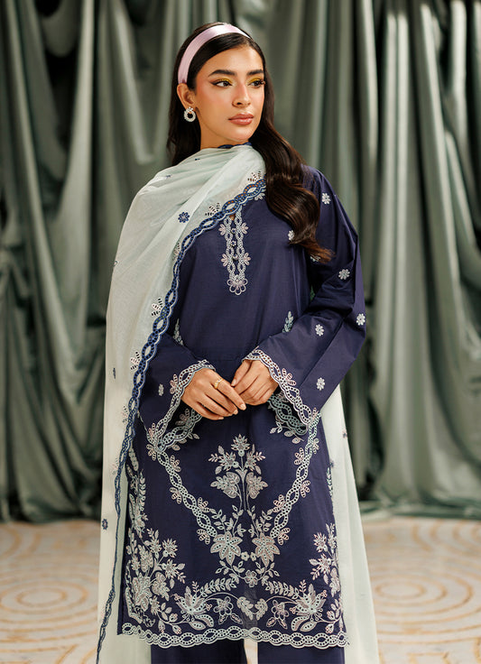 Embroidered 3 PC Suit