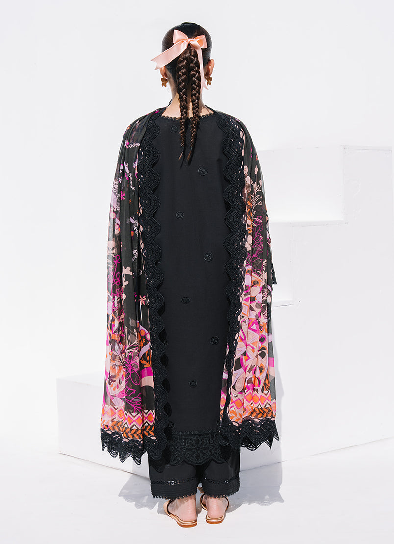 Embroidered 3 PC Suit