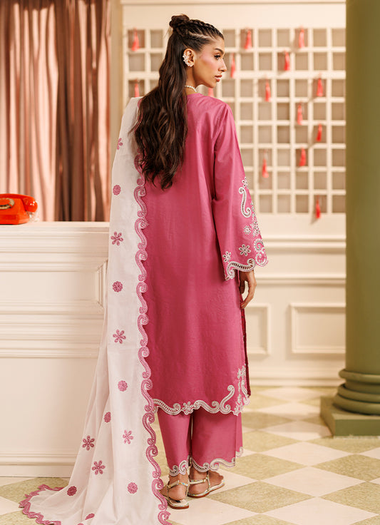 Embroidered 3 PC Suit