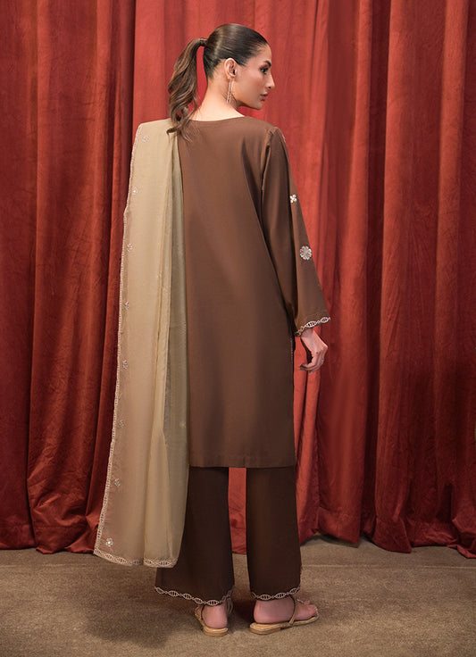 3 PC Embroidered Suit