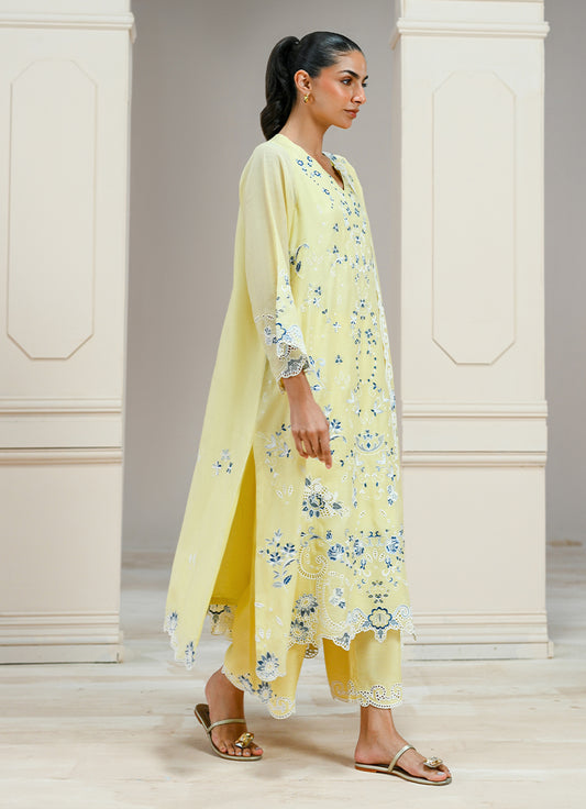 Embroidered 3 PC Suit