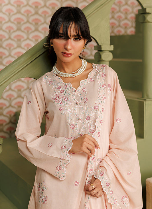 Embroidered 3 PC Suit