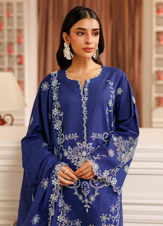 Embroidered 3 PC Suit