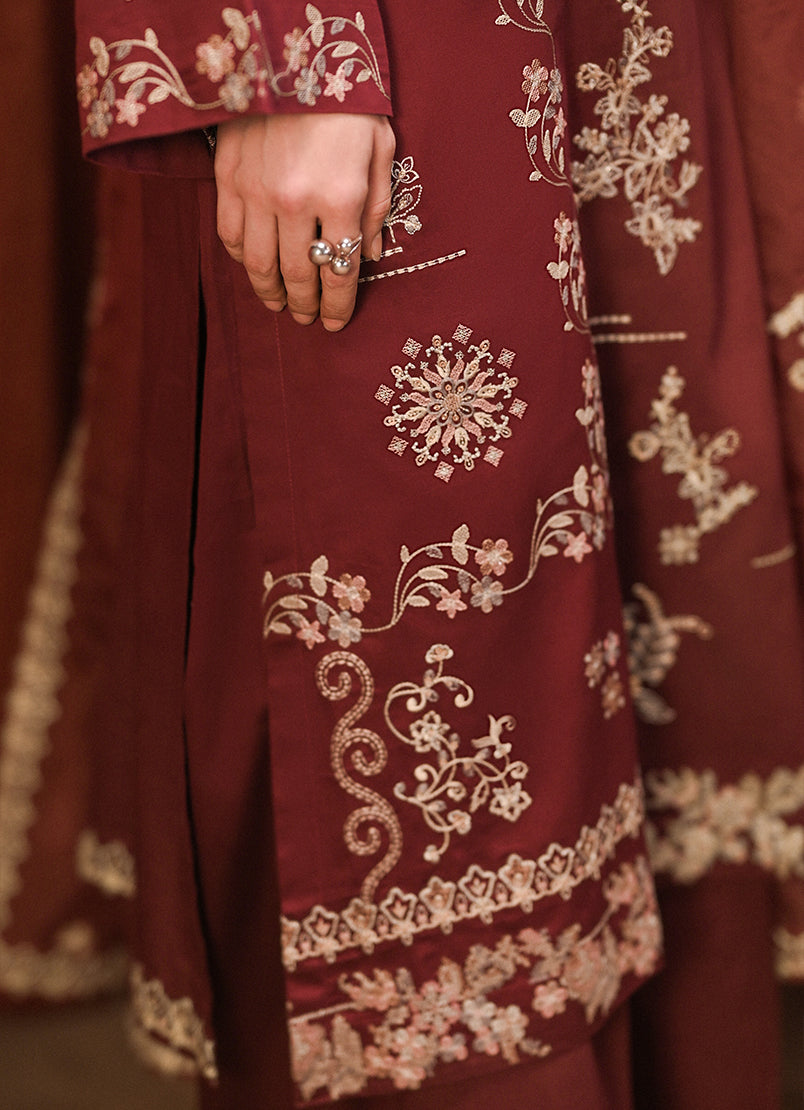 3 PC Embroidered Suit