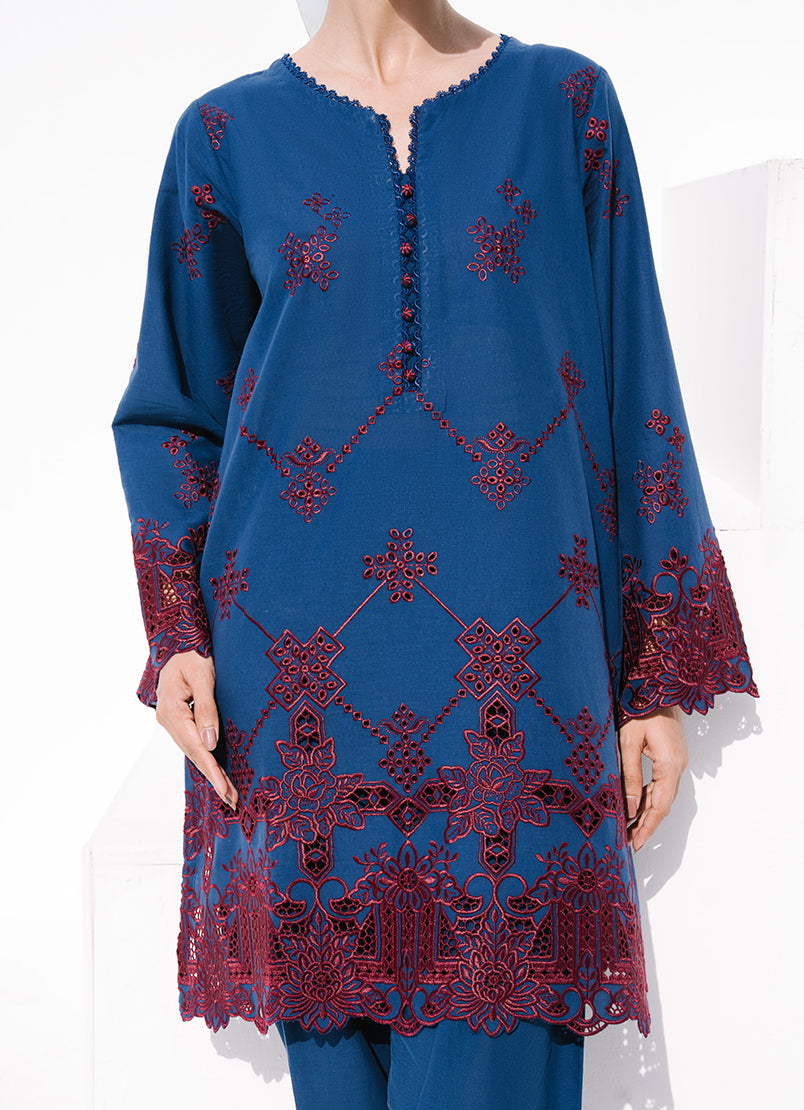 Embroidered 3 PC Suit