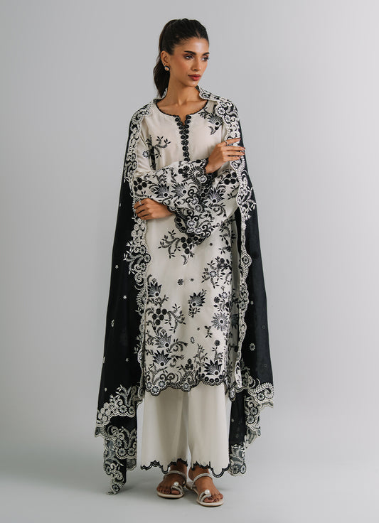 3 PC Embroidered Suit