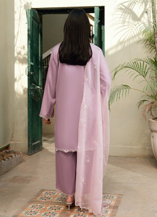 Embroidered 3 PC Suit