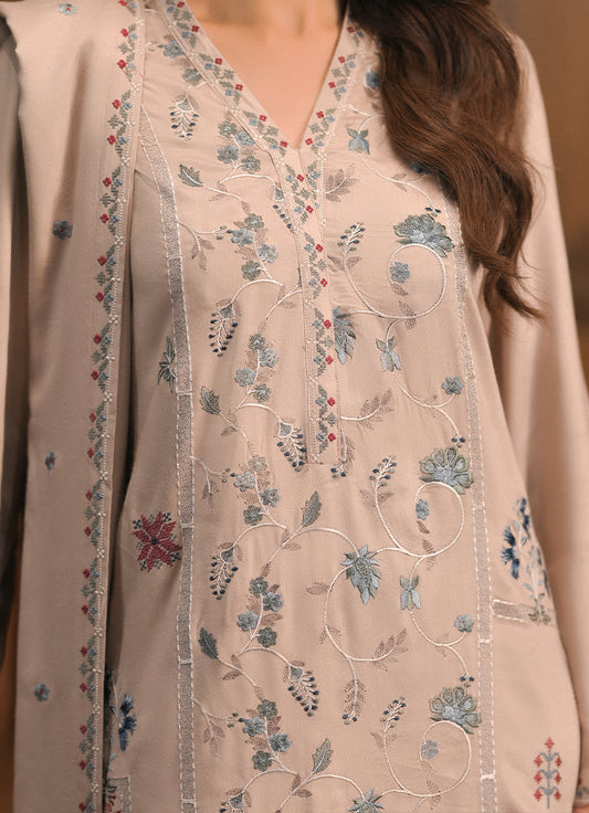 3 PC Embroidered Suit