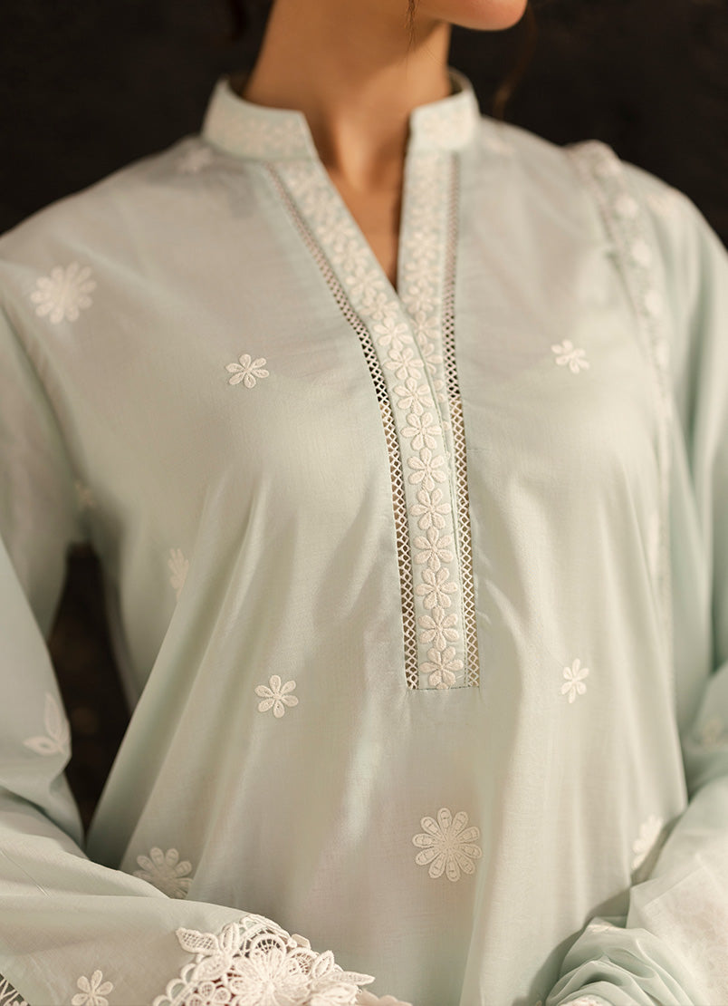 Embroidered 3 PC Suit