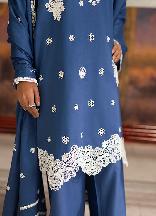 Embroidered 3 PC Suit