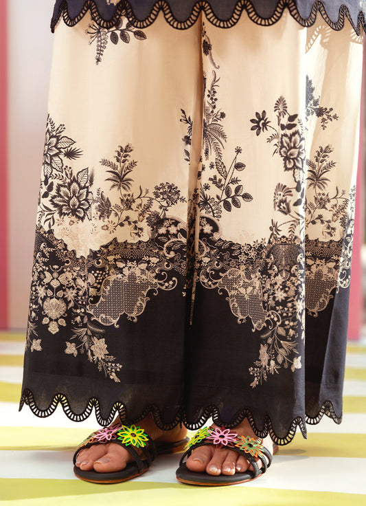Printed Embroidered CO-ORD Set