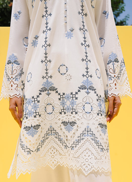 Embroidered 3 PC Suit