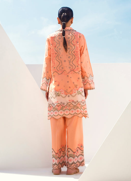 Printed Solid CO-ORD Set