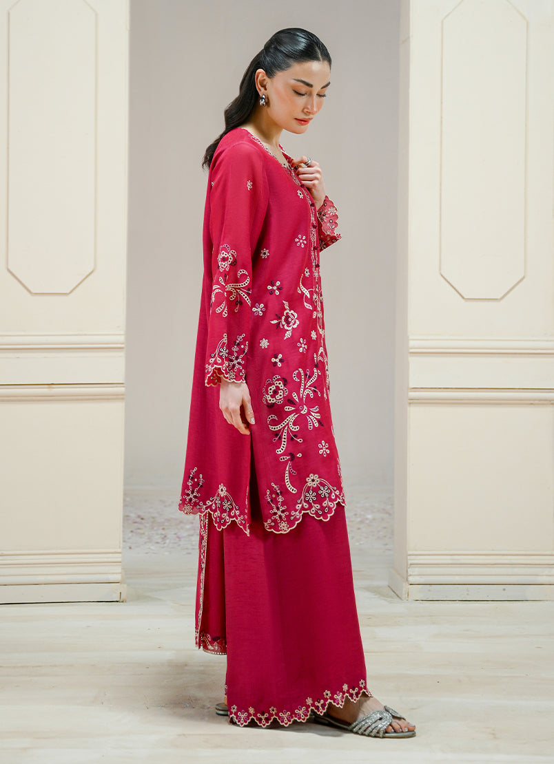 Embroidered 3 PC Suit