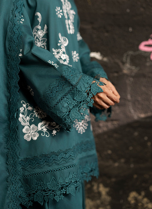 Embroidered 3 PC Suit