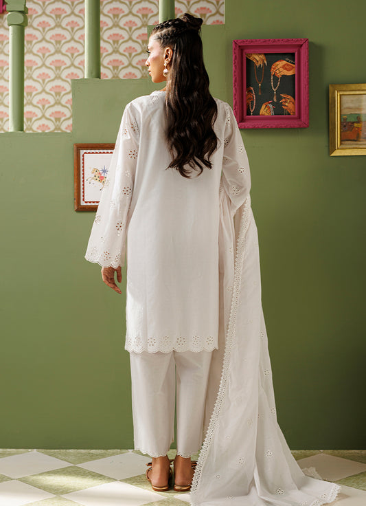 Embroidered 3 PC Suit
