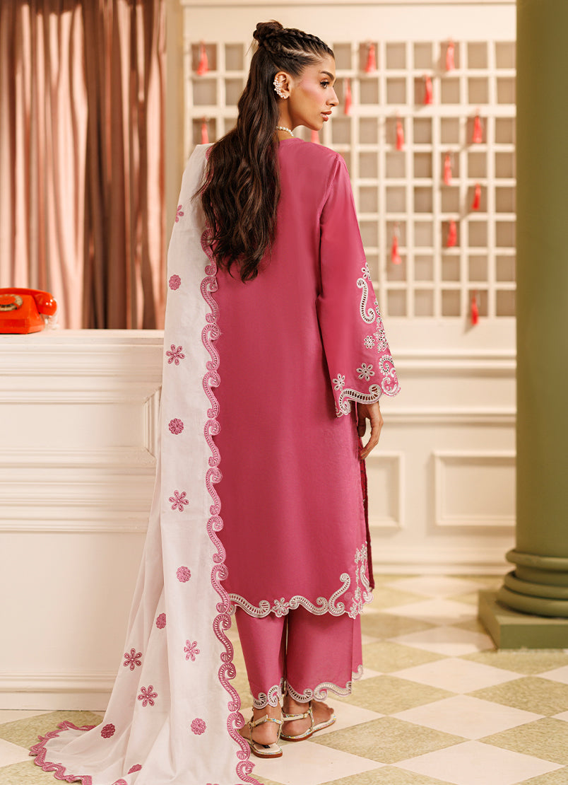 Embroidered 3 PC Suit