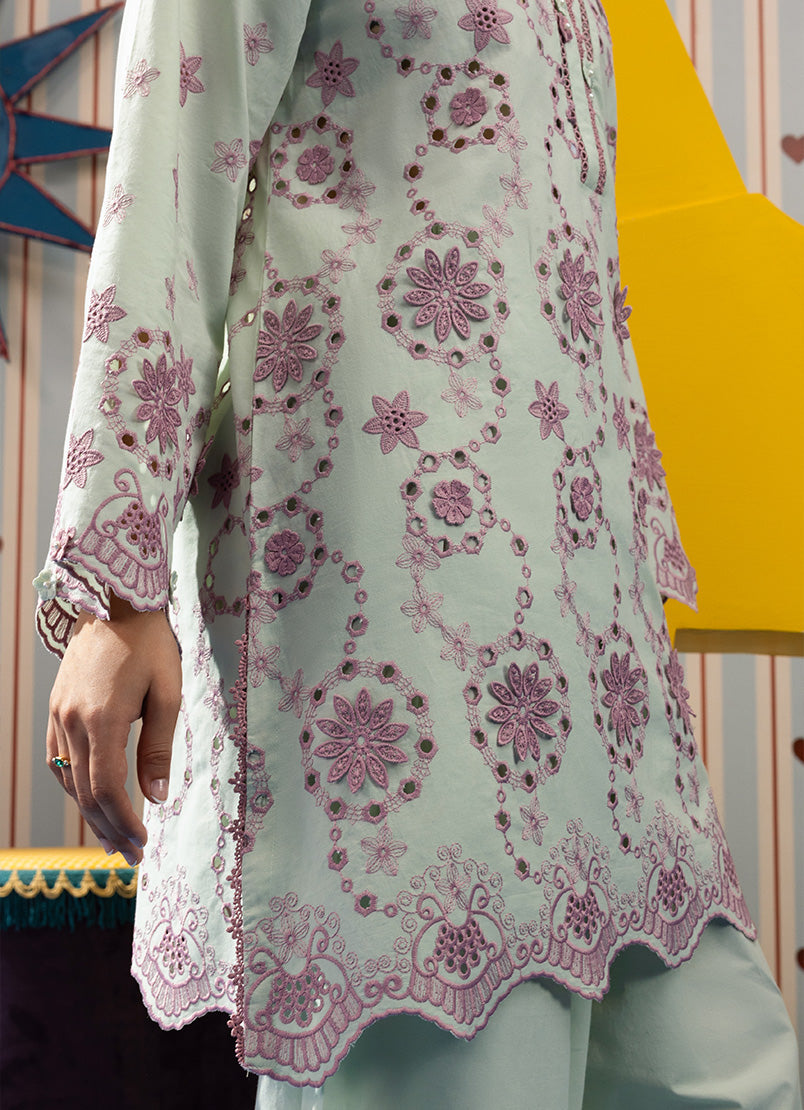 3D Embroidered CO-ORD Set