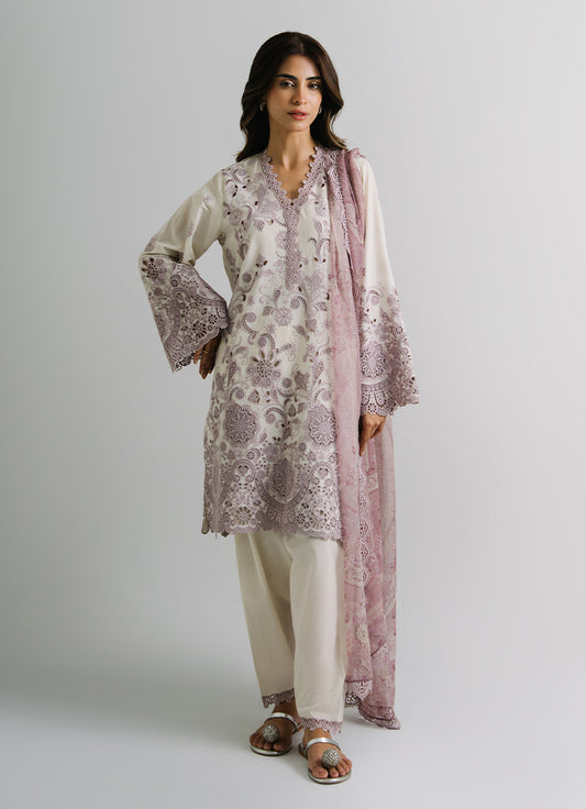 3 PC Embroidered Suit