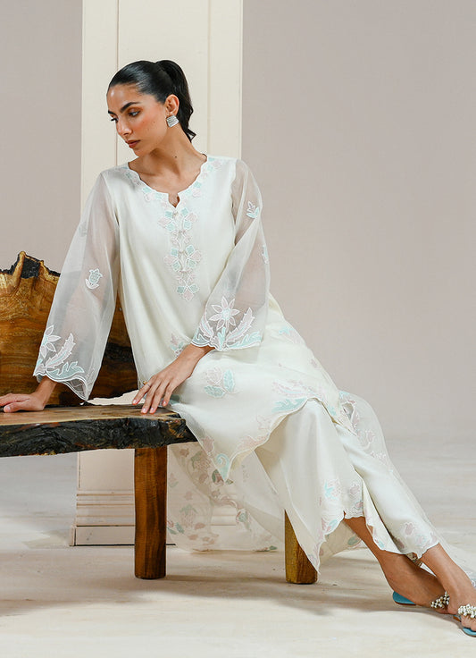 Embroidered 3 PC Suit