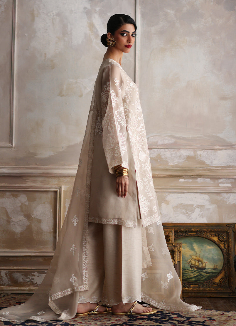 3 PC Embroidered Suit